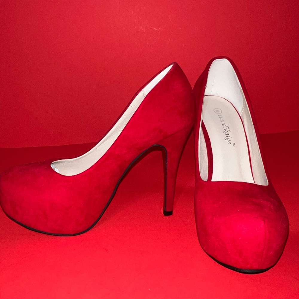 Elegant Red High Heels
